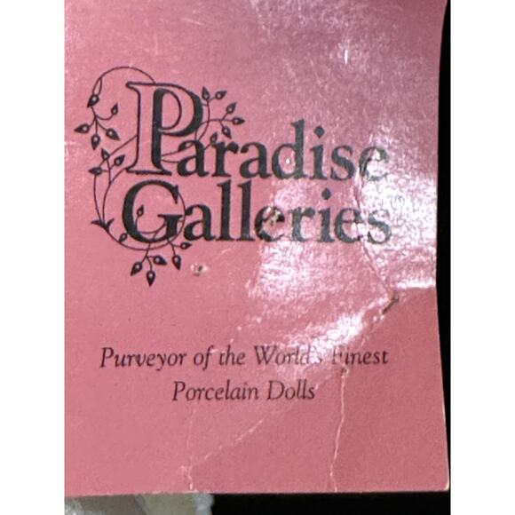 Paradise Galleries Treasury Collection 18" Porcelain Doll ROSE, VICTORIAN BRIDE - Picture 5 of 5